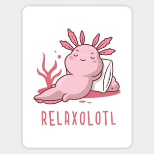 Relaxolotl Magnet